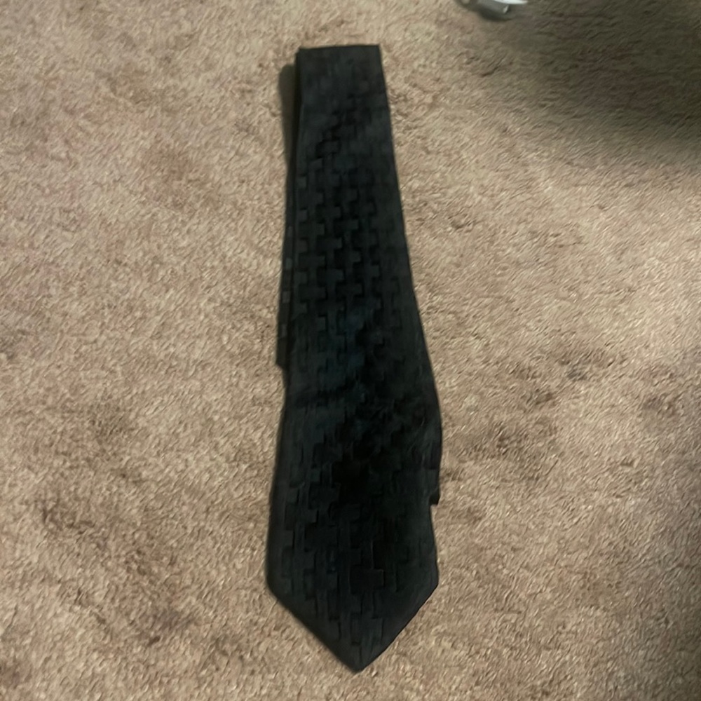 Black Croft and Barrow Tie